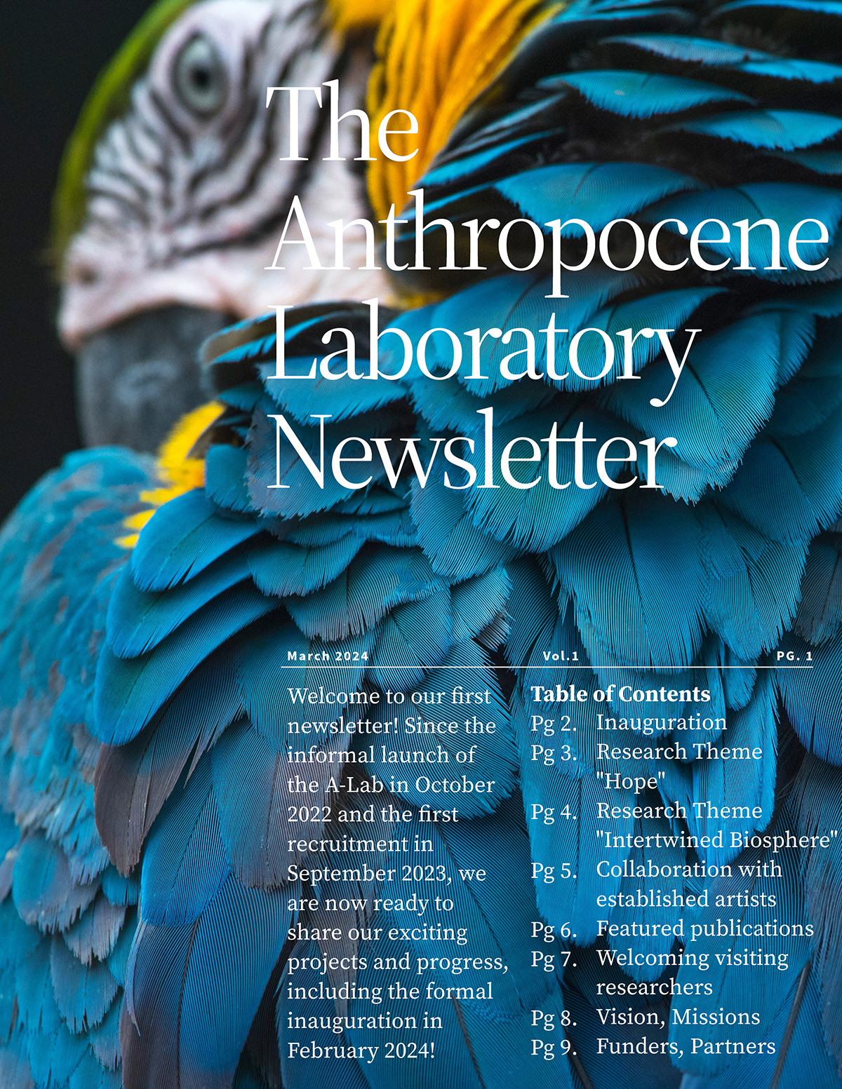 Lab Newsletter Example Subscribe our newsletter! - Anthropocene Lab